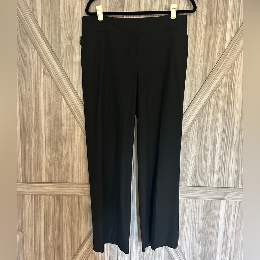 MICHAEL Michael Kors Wide Leg Dress Pant Size 10 Black